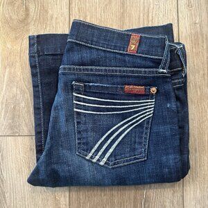 7 For All Mankind Women's Dojo size 25 dark wash